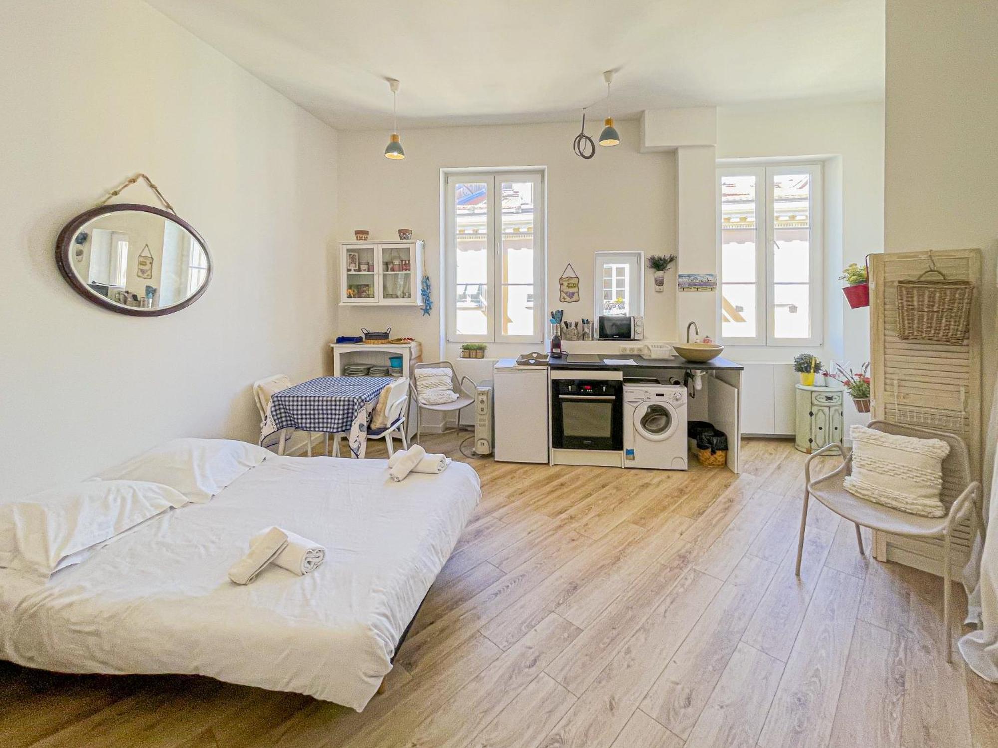 Garibaldi - 2 Pers, Wifi, Centrale * Nizza